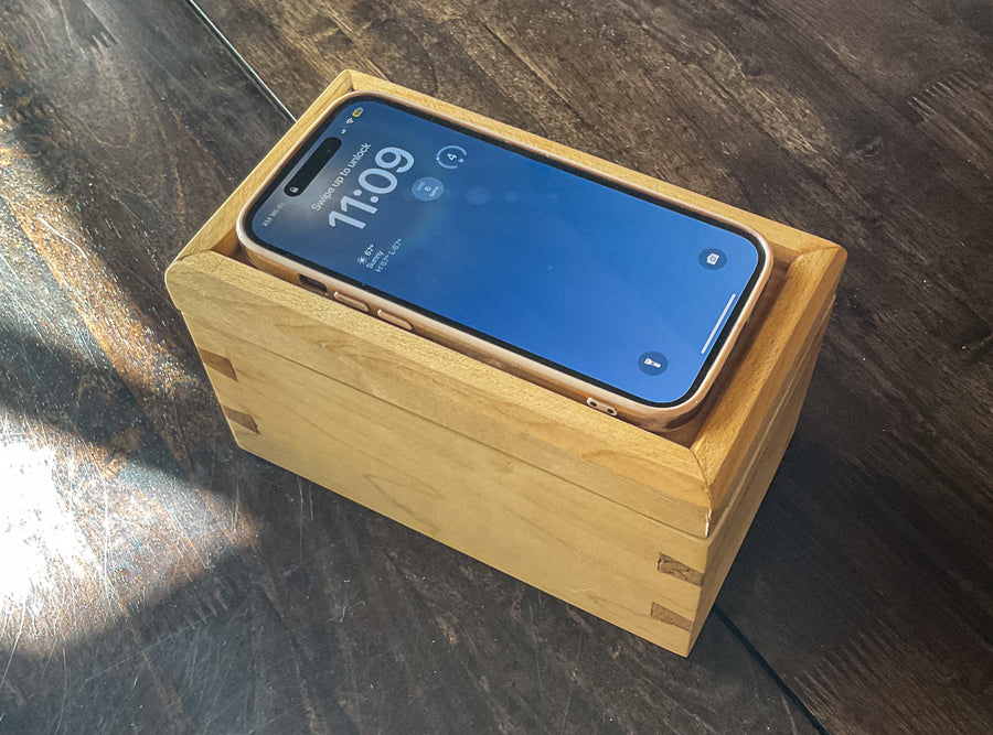 Maple Dovetail Keepsake Box