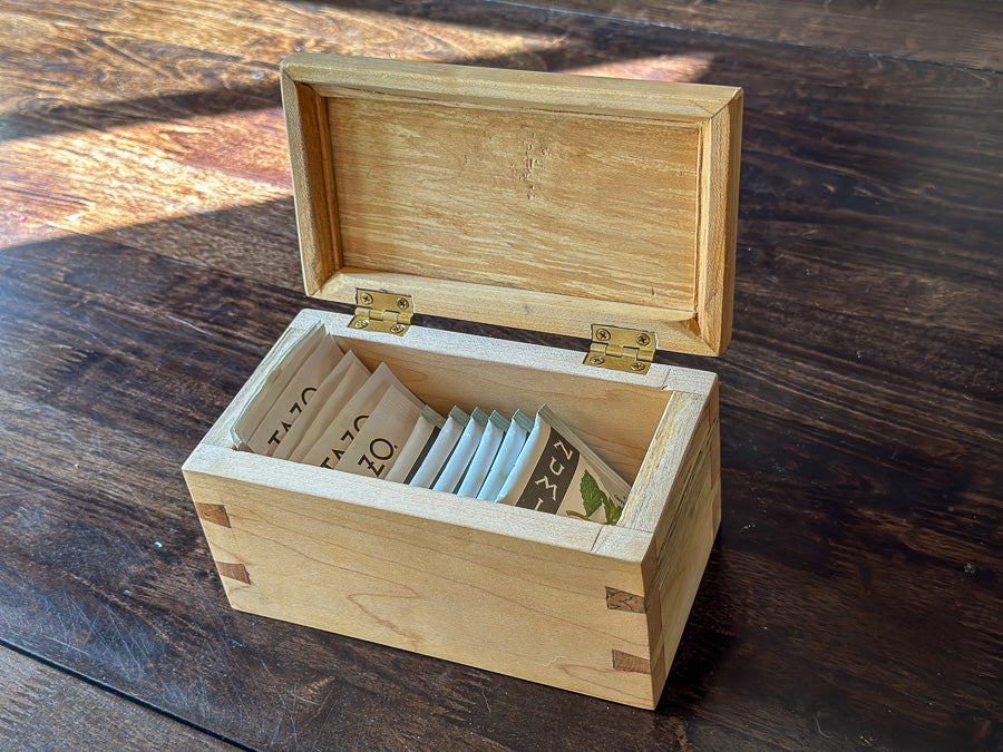 Maple Dovetail Keepsake Box