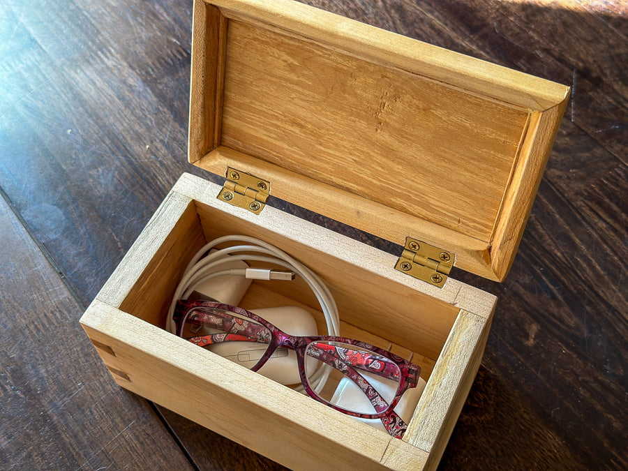 Maple Dovetail Keepsake Box