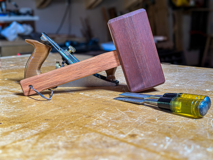 Brazilian Redwood Woodworking Mallet